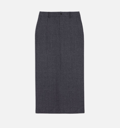 AMI Paris Pencil Skirt With Slits outlook
