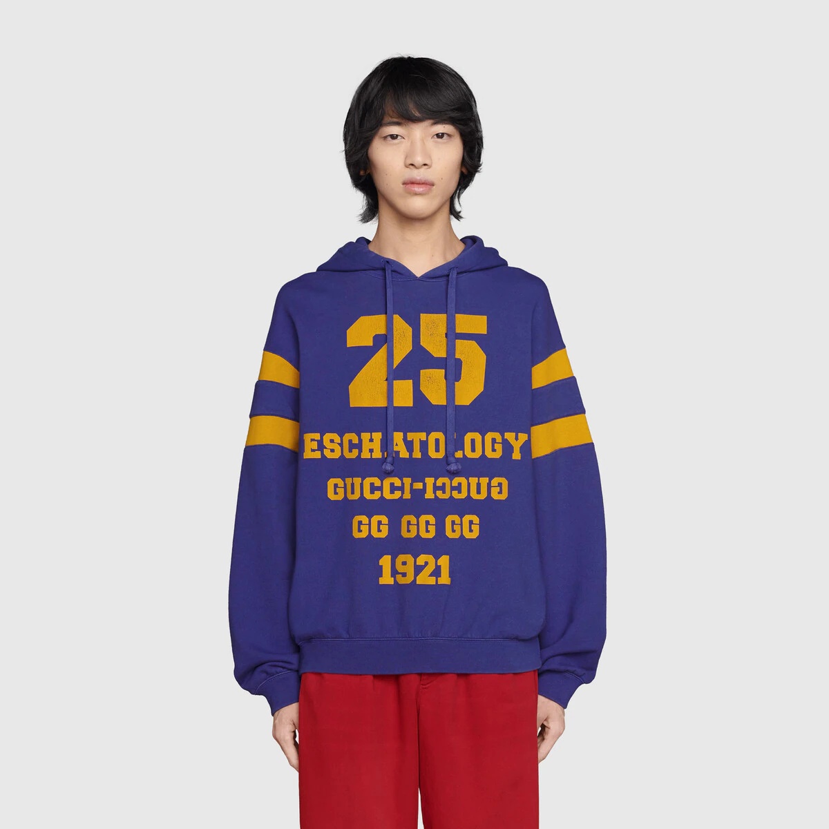 Sweatshirt with '25 Gucci Eschatology and Blind for Love 1921 ' print - 3