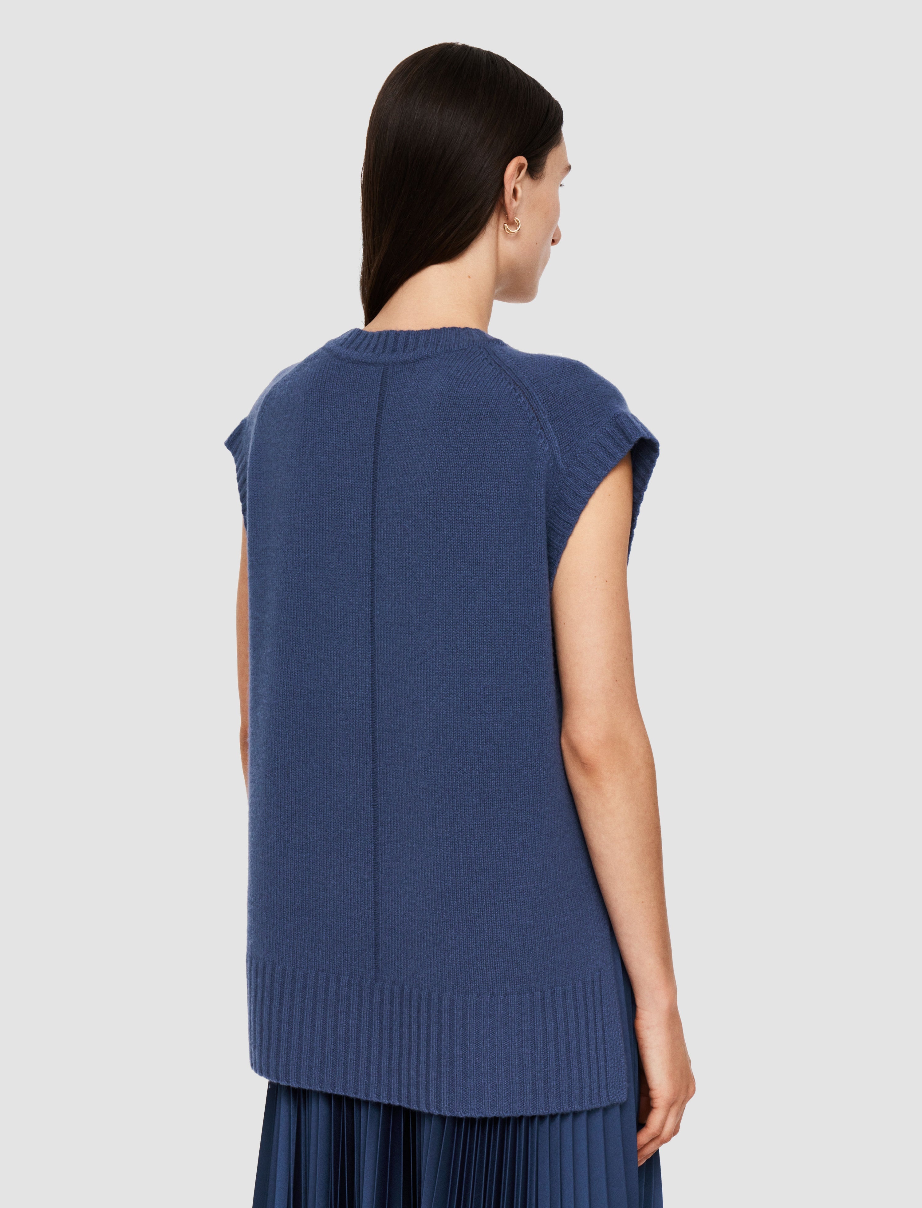 Open Cashmere Vest - 4