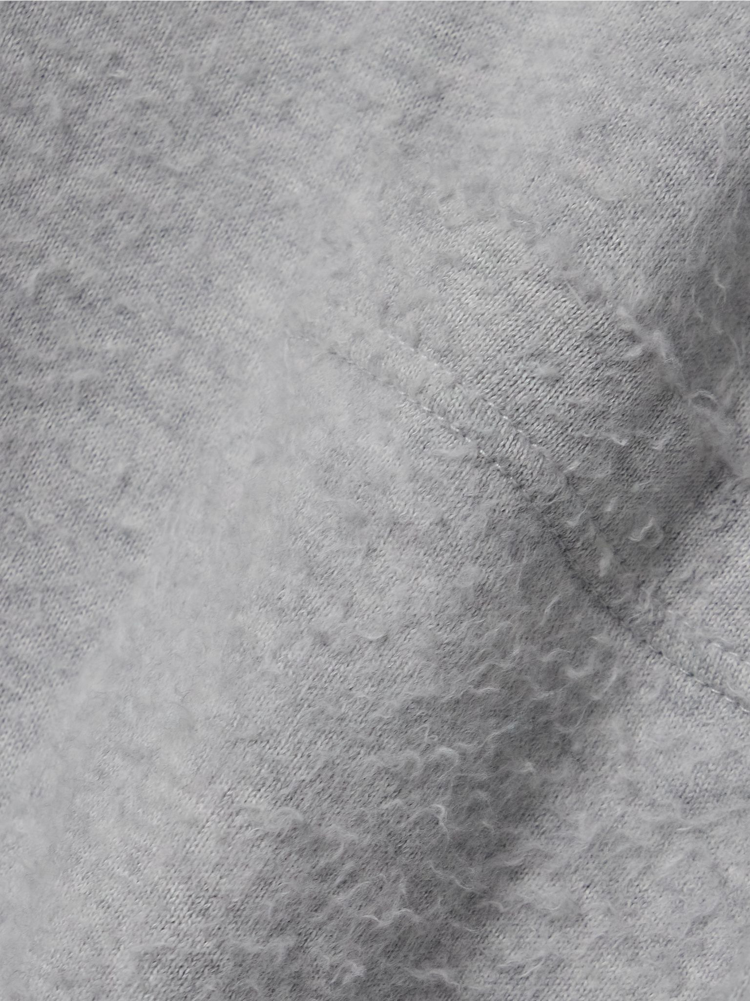 Kaddy oversized brushed cotton-jersey T-shirt Gray - 5