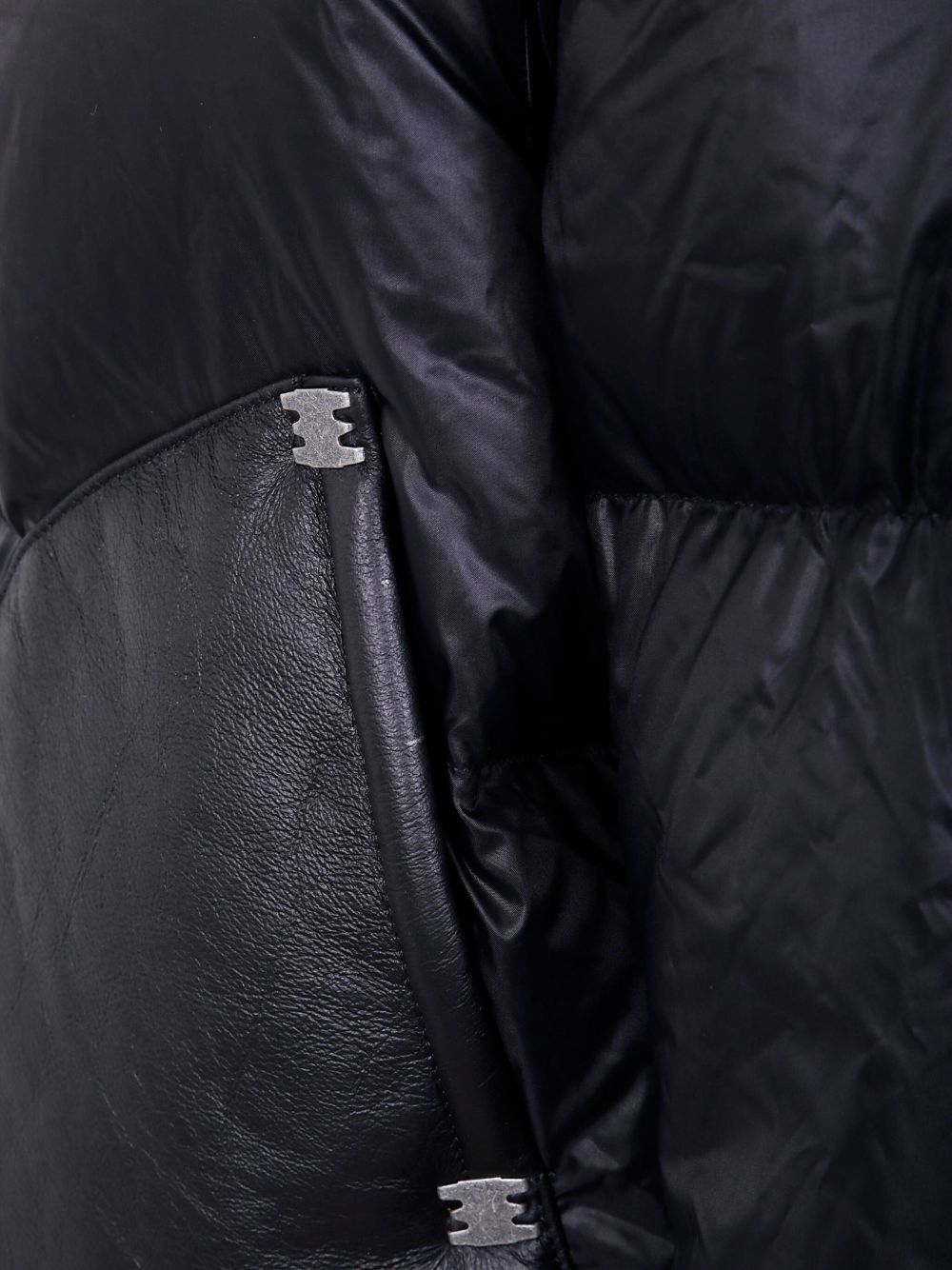 panelled quilted jacket - 2