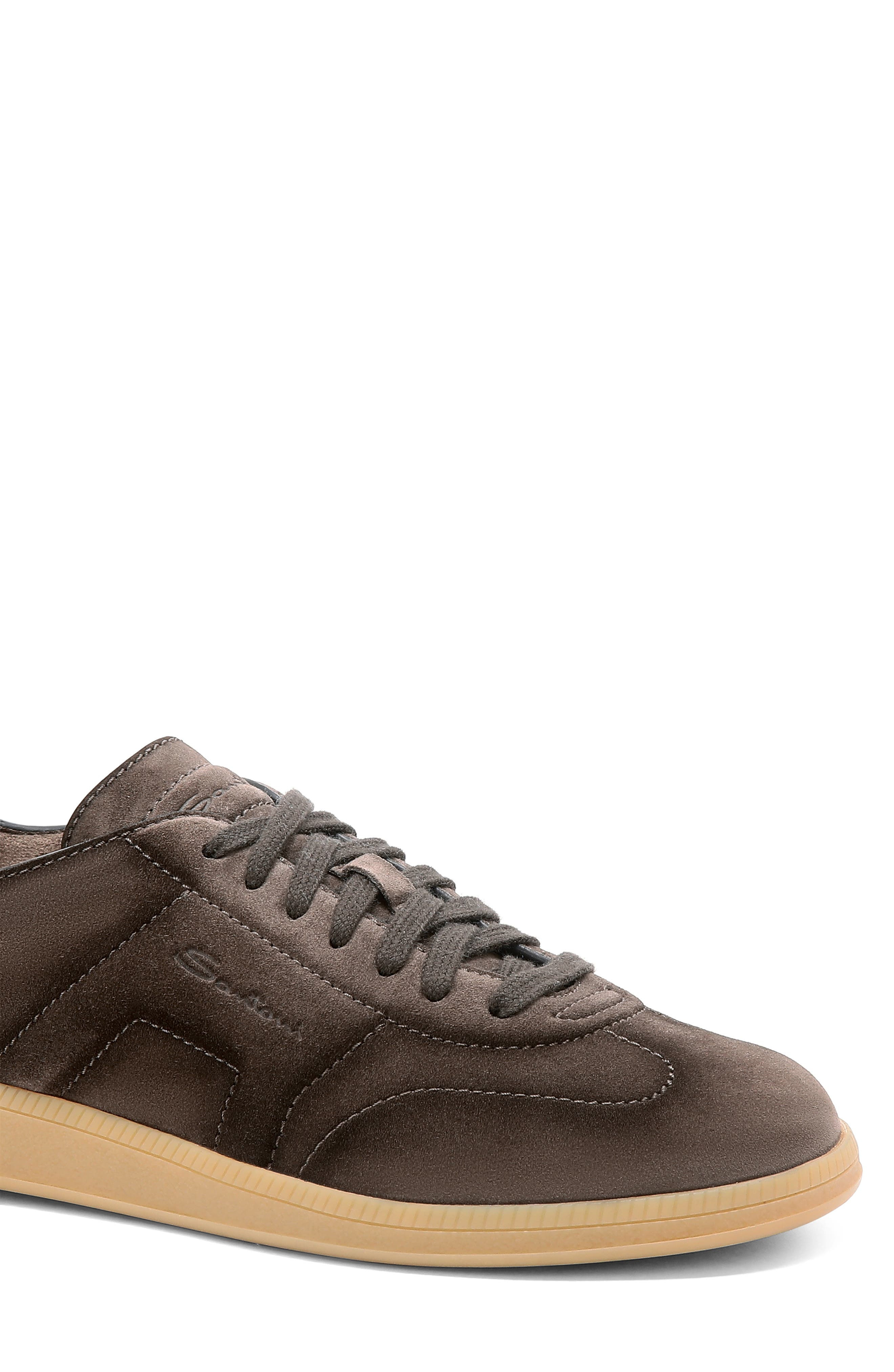 Santoni Oly Cube Sneaker in Brown at Nordstrom - 5