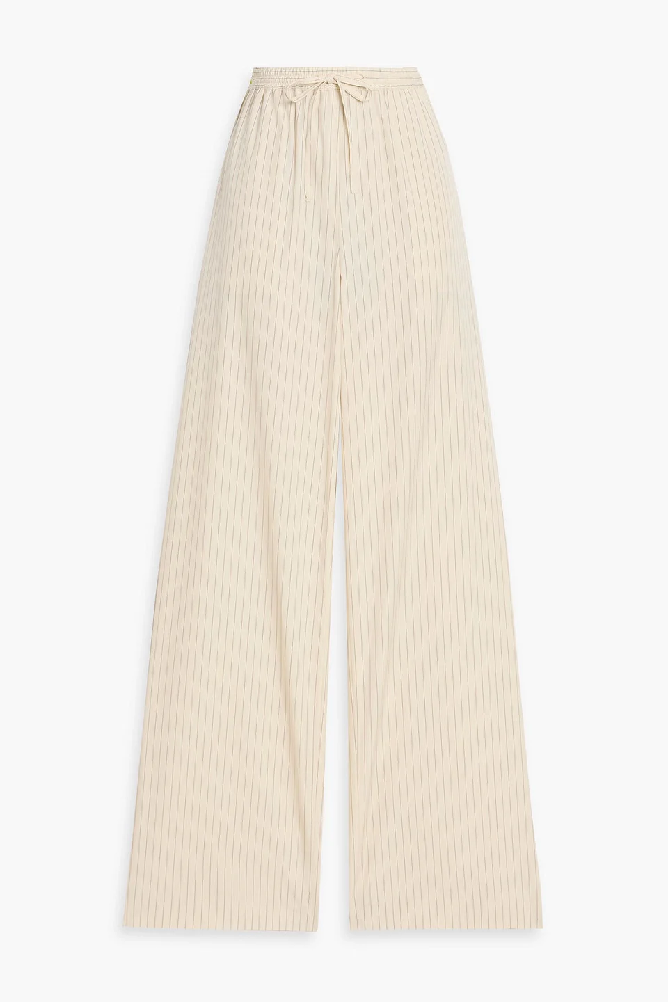 Sero striped cotton-poplin straight-leg pants - 1