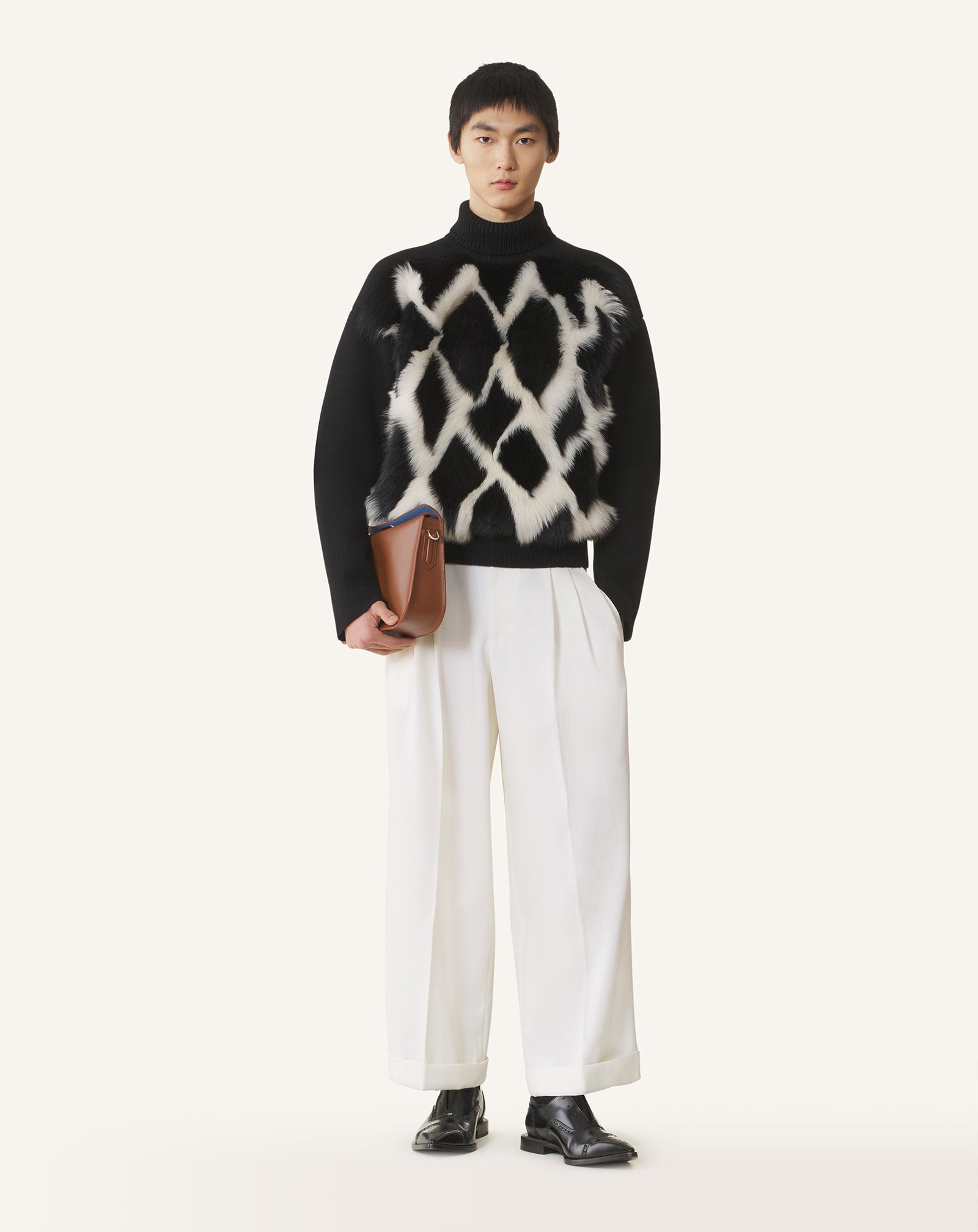 TRIPLE PLEATED PANTS - 2