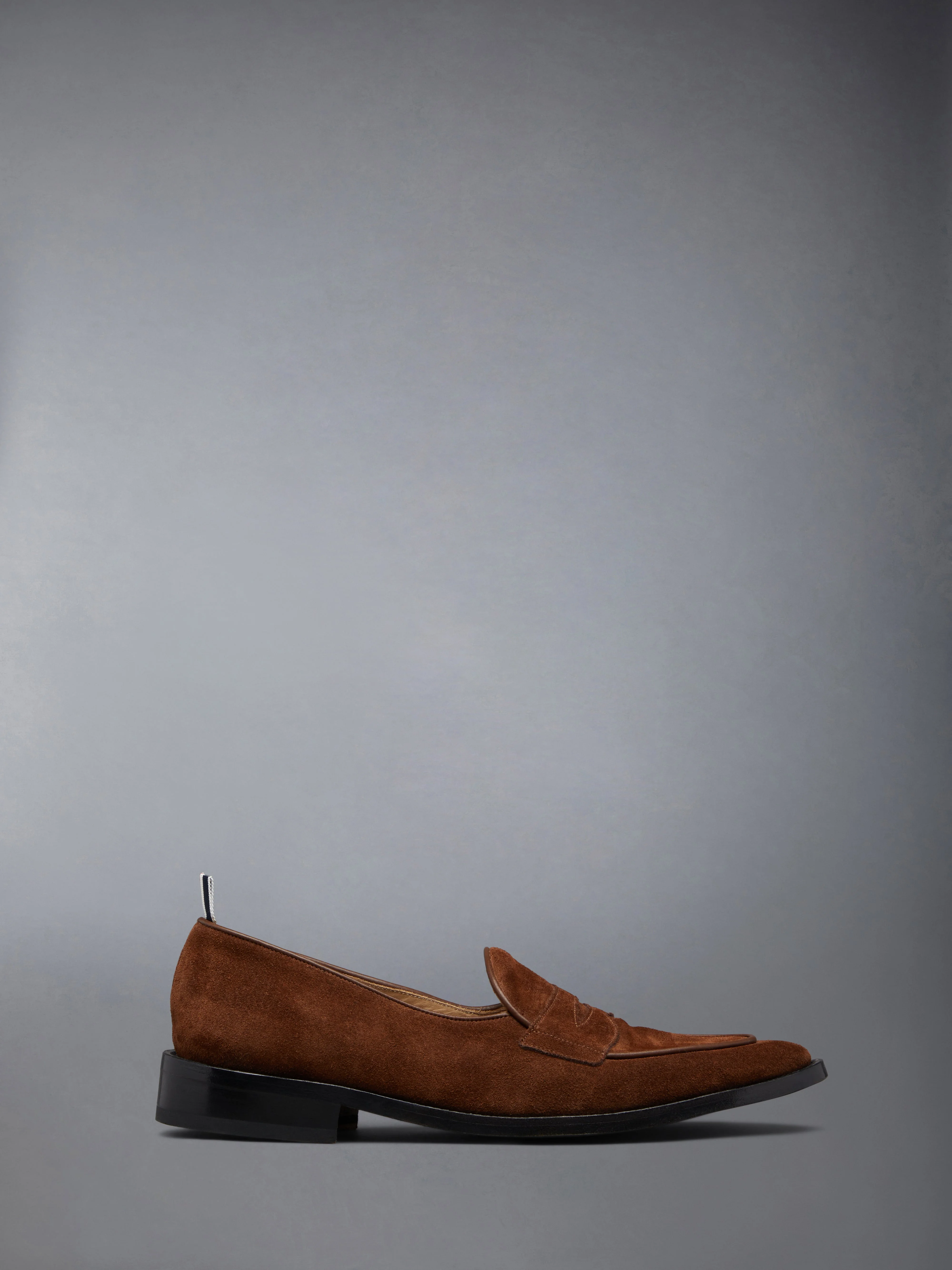 Suede Varsity Penny Loafer - 1