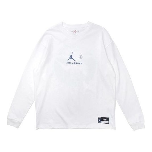 Air Jordan x Fragment Long-Sleeve T-Shirt 'Platinum Tint' DA2981-094 - 1