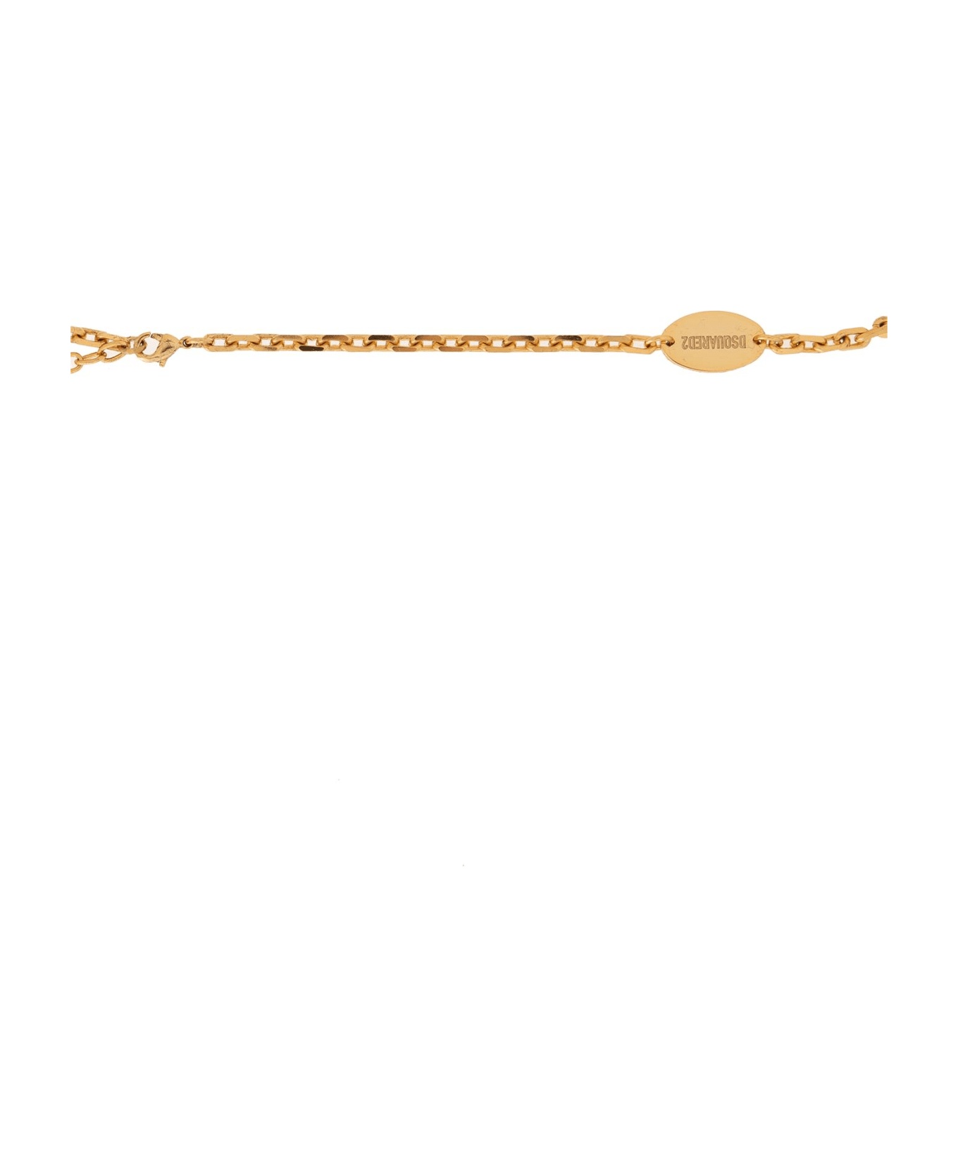 Dsquared2 Brass Necklace - 3