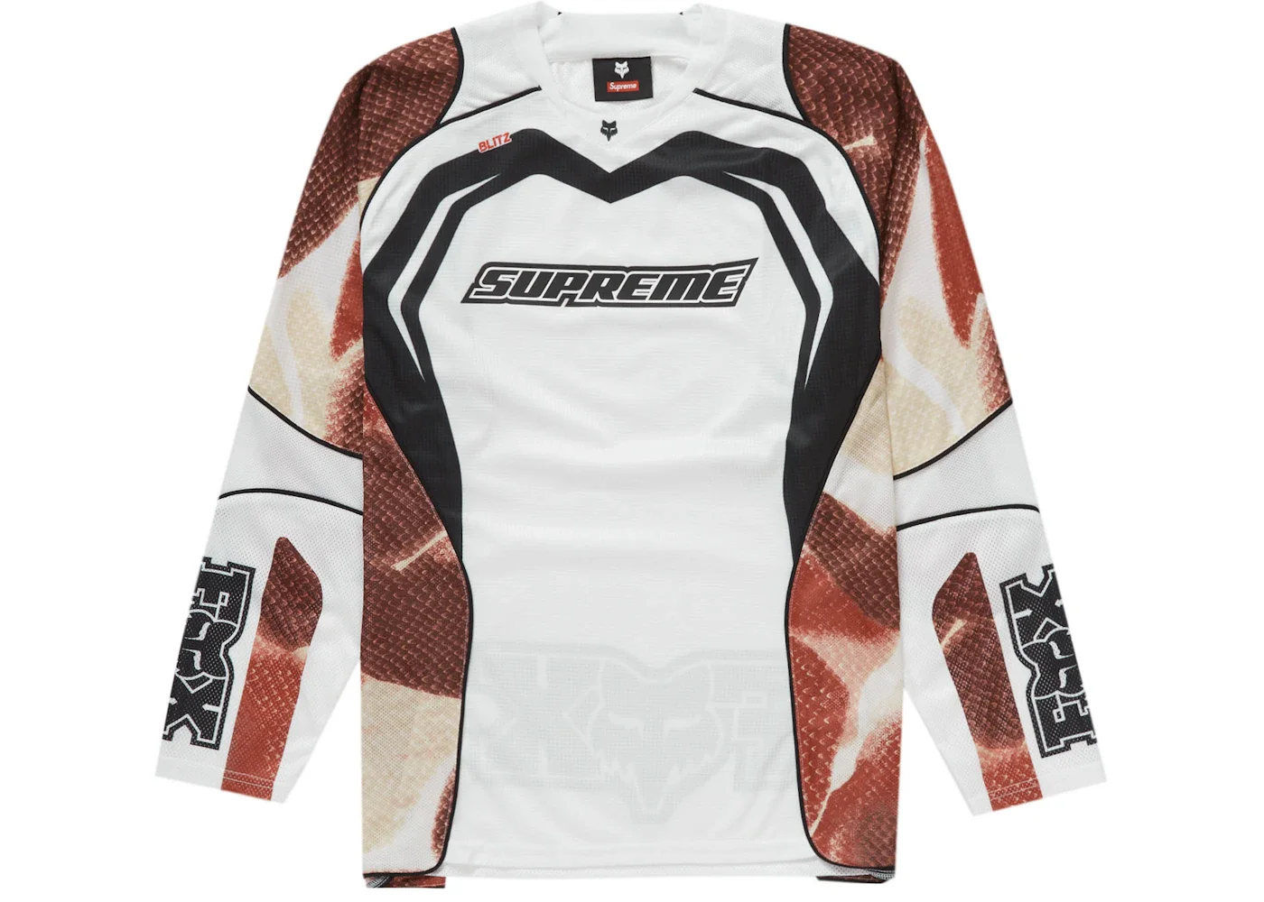 Supreme Fox Racing Jersey White - 1