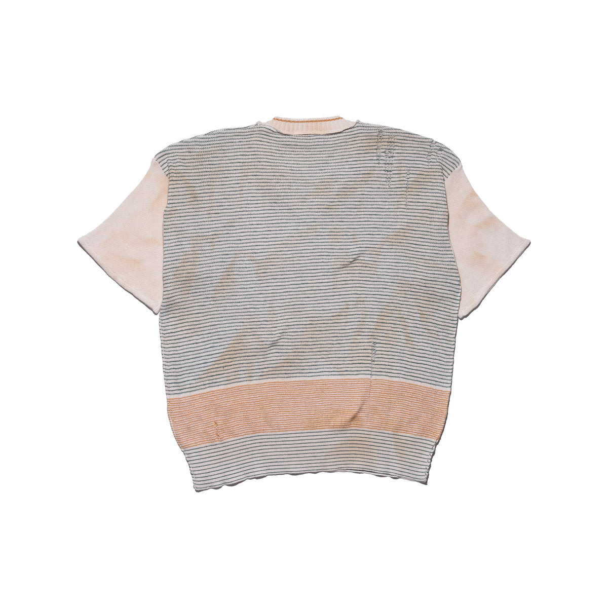 HERE COMES ALICE AGED V-NECK SWEATER (IVORY/MULTI) - 2