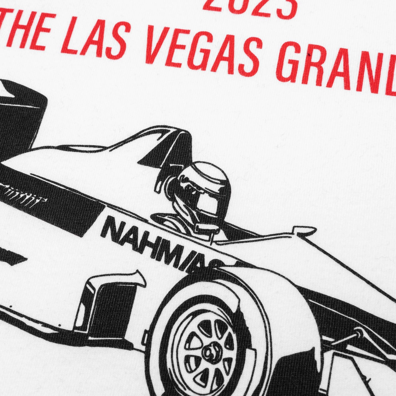 FEATURE X NAHMIAS F1 RACECAR TEE - WHITE - 4