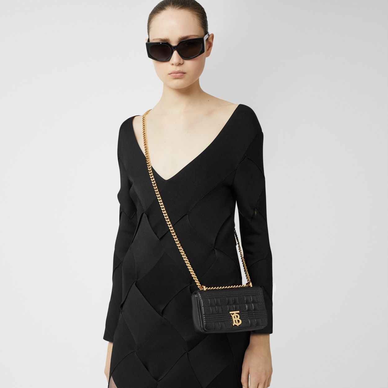 Mini Quilted Lambskin Lola Bag - 3