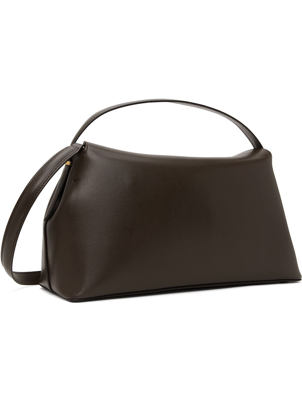 Brown T-Lock Top Handle Bag - 3