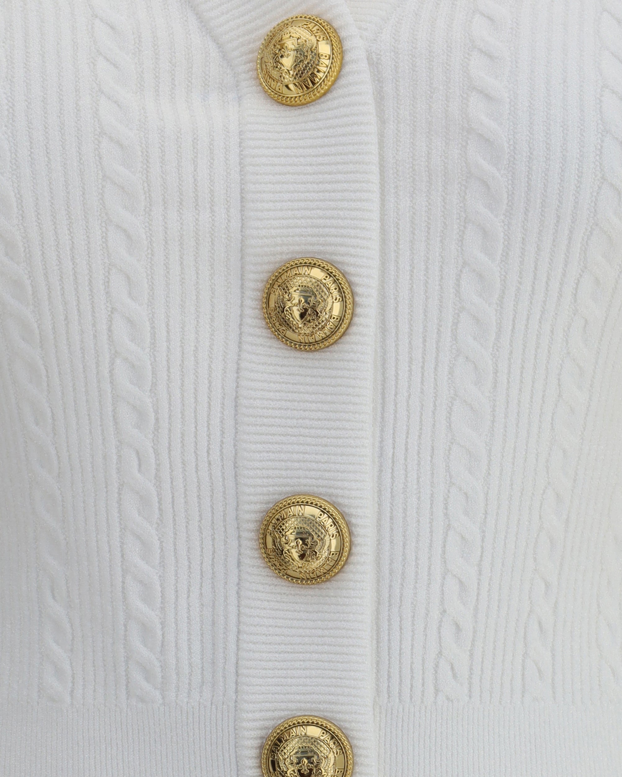 Ribbed and braided Cardigan - 3