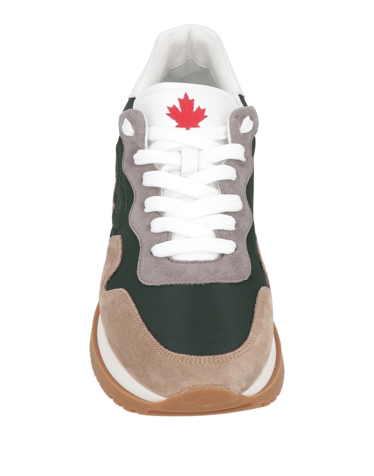Khaki Men's Sneakers - 4