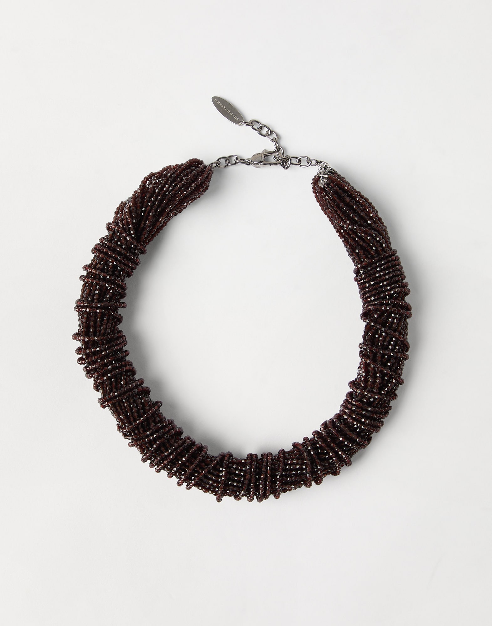 Vetro and Sterling Silver choker - 1