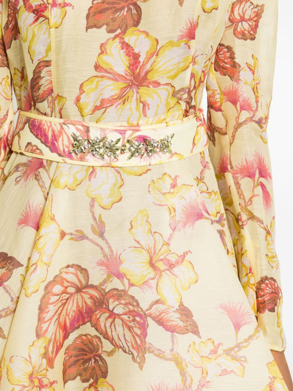 Zimmermann Women Matchmaker Floral Mini Dress - 7