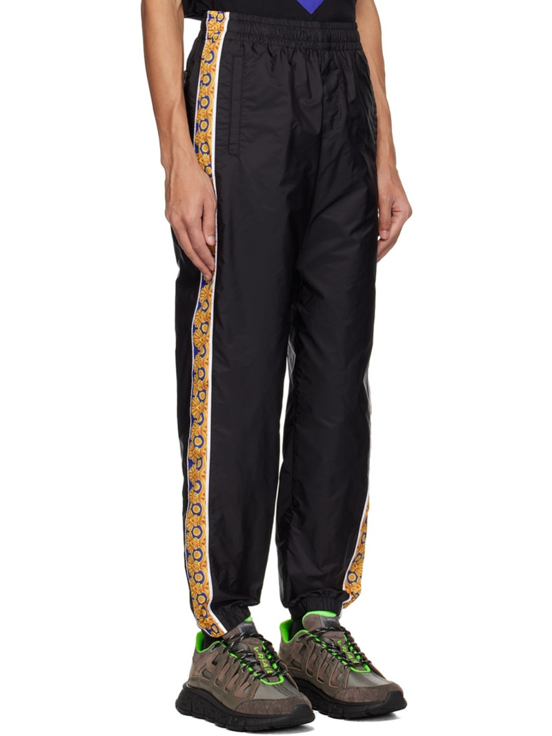 Navy Heritage Print Track Pants 2