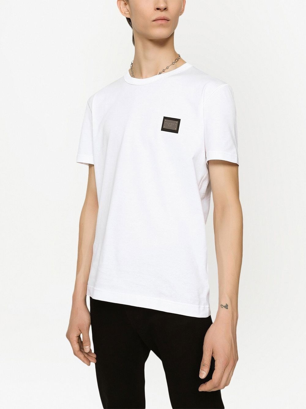 Logo cotton t-shirt - 2