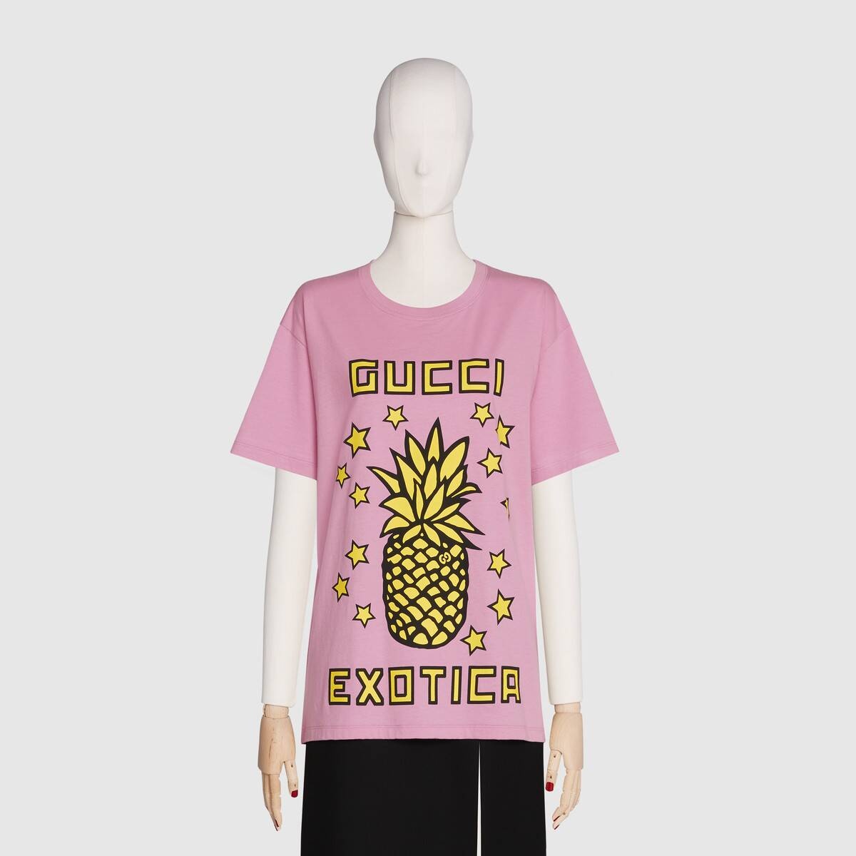 Gucci pineapple print oversize T-shirt - 3