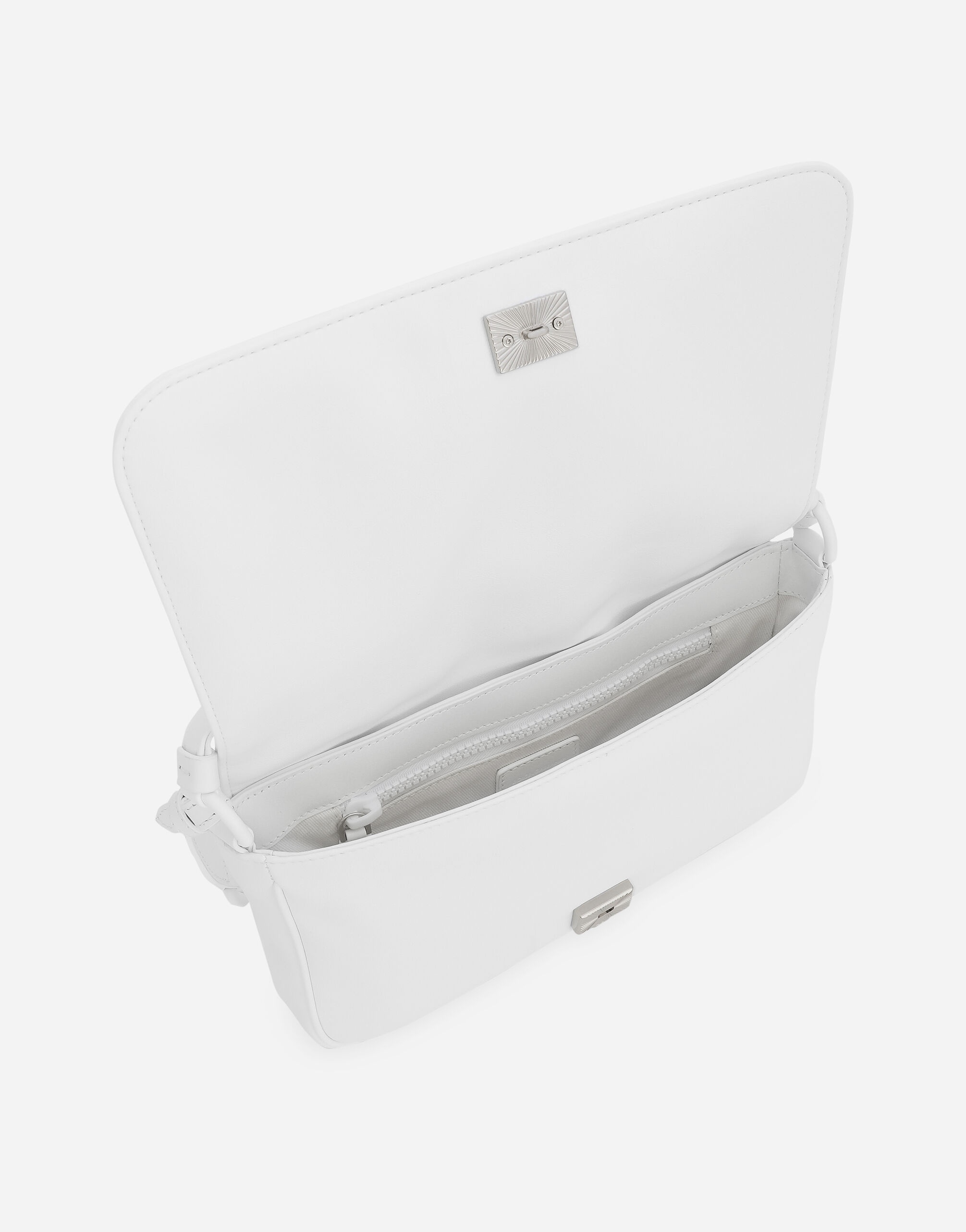 Faux leather crossbody bag BLANCO DOLCE&GABBANA 4