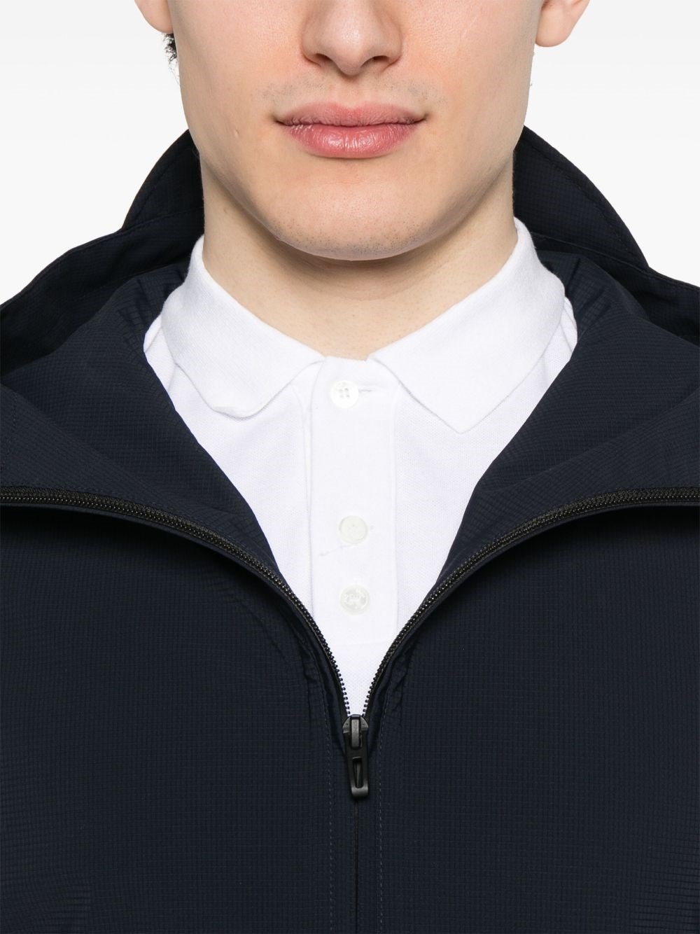 Nylon hooded jacket - 3
