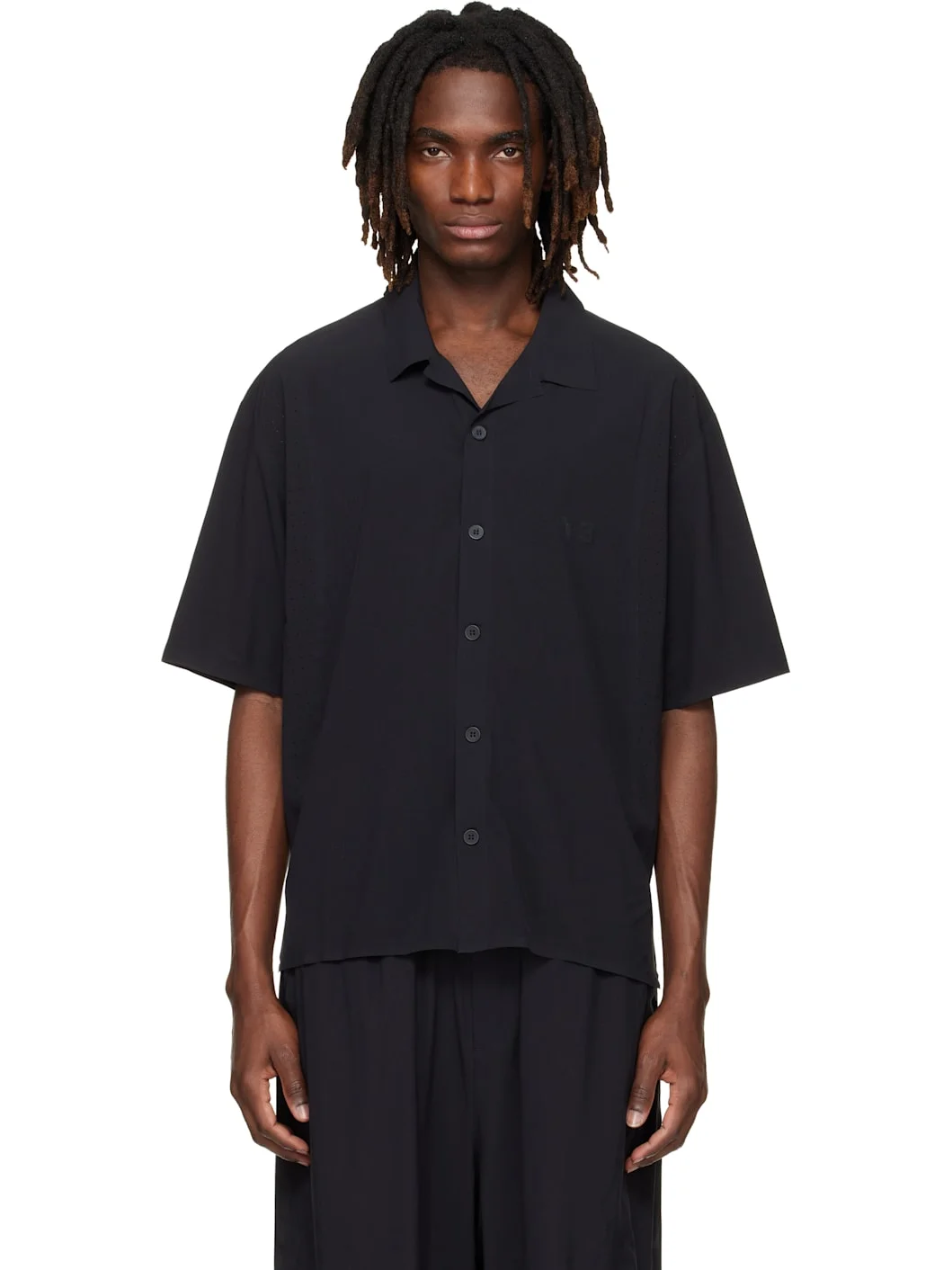 Black Ultralight Woven Shirt - 1