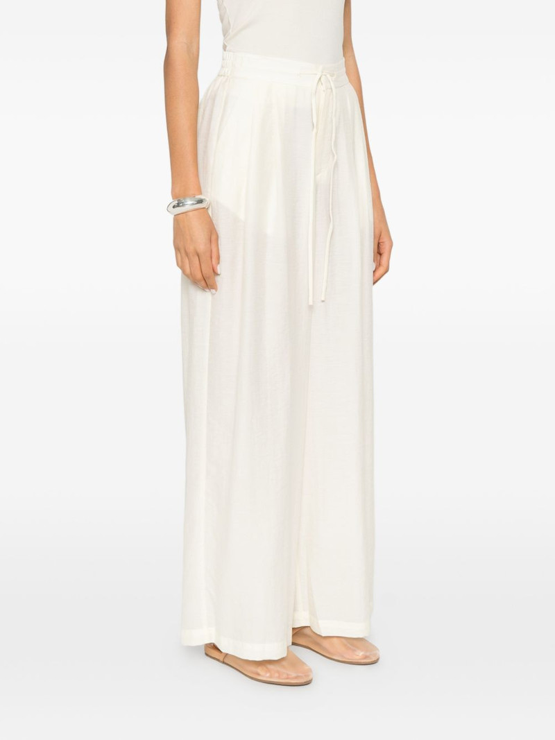 drawstring wide-leg trousers 4