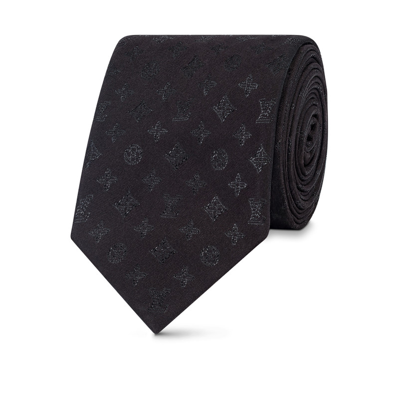 Monogram Shadow Evening Tie 4
