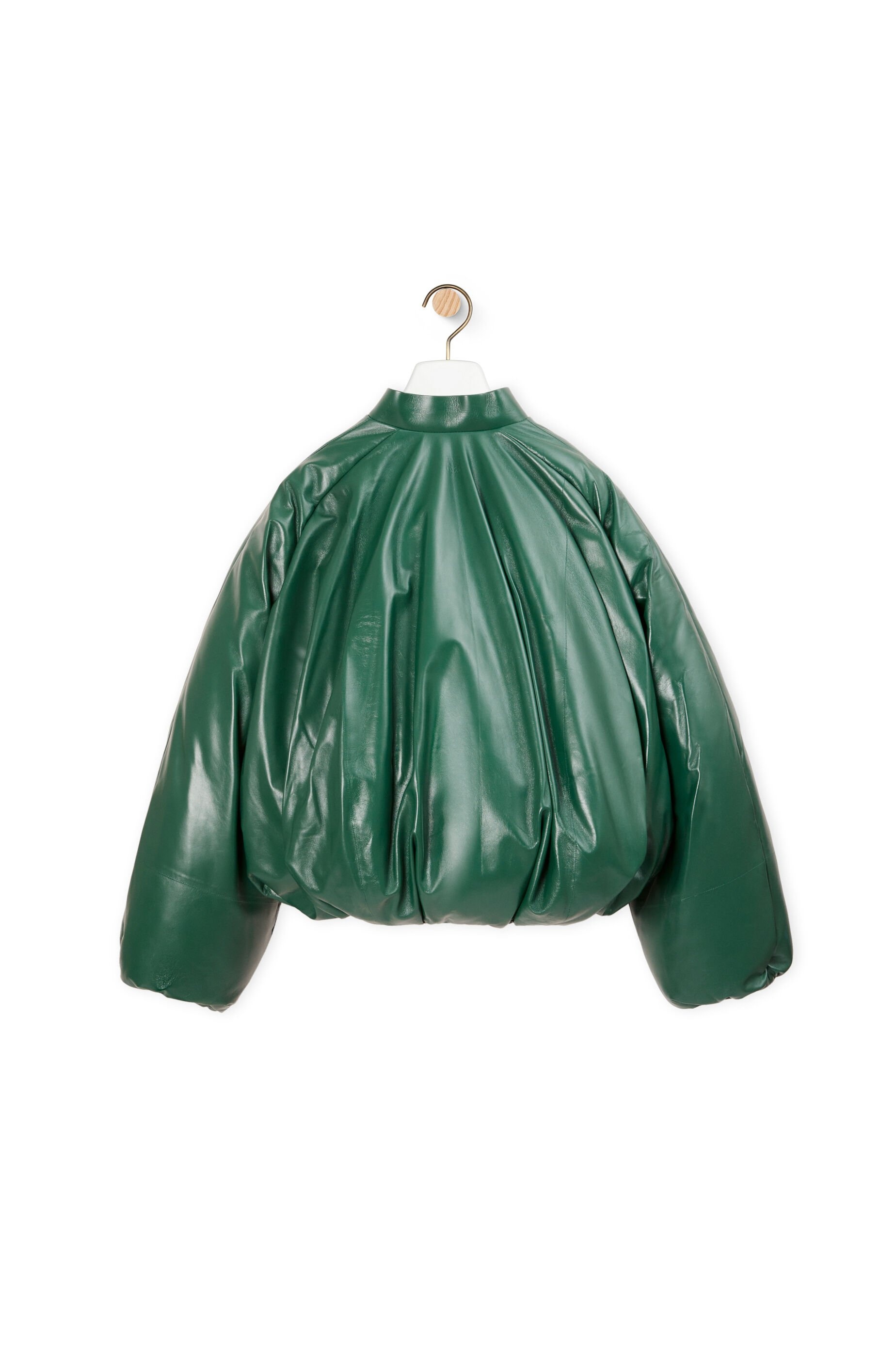 Padded bomber jacket in nappa - 2