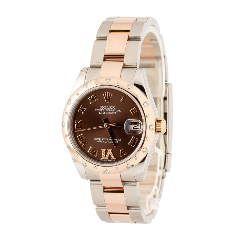 Rolex Datejust 31 Ref 178341 Steel & Everose Gold - 2