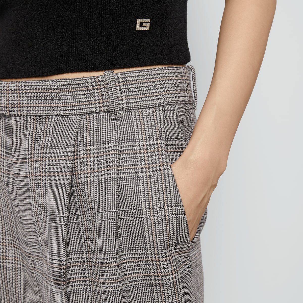 Prince of Wales wool pant - 5