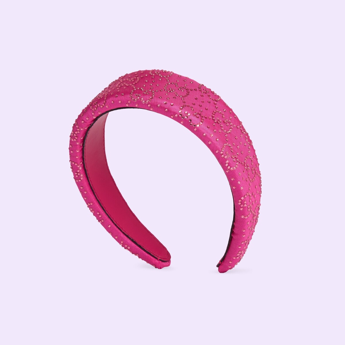 GG crystal moiré headband - 2