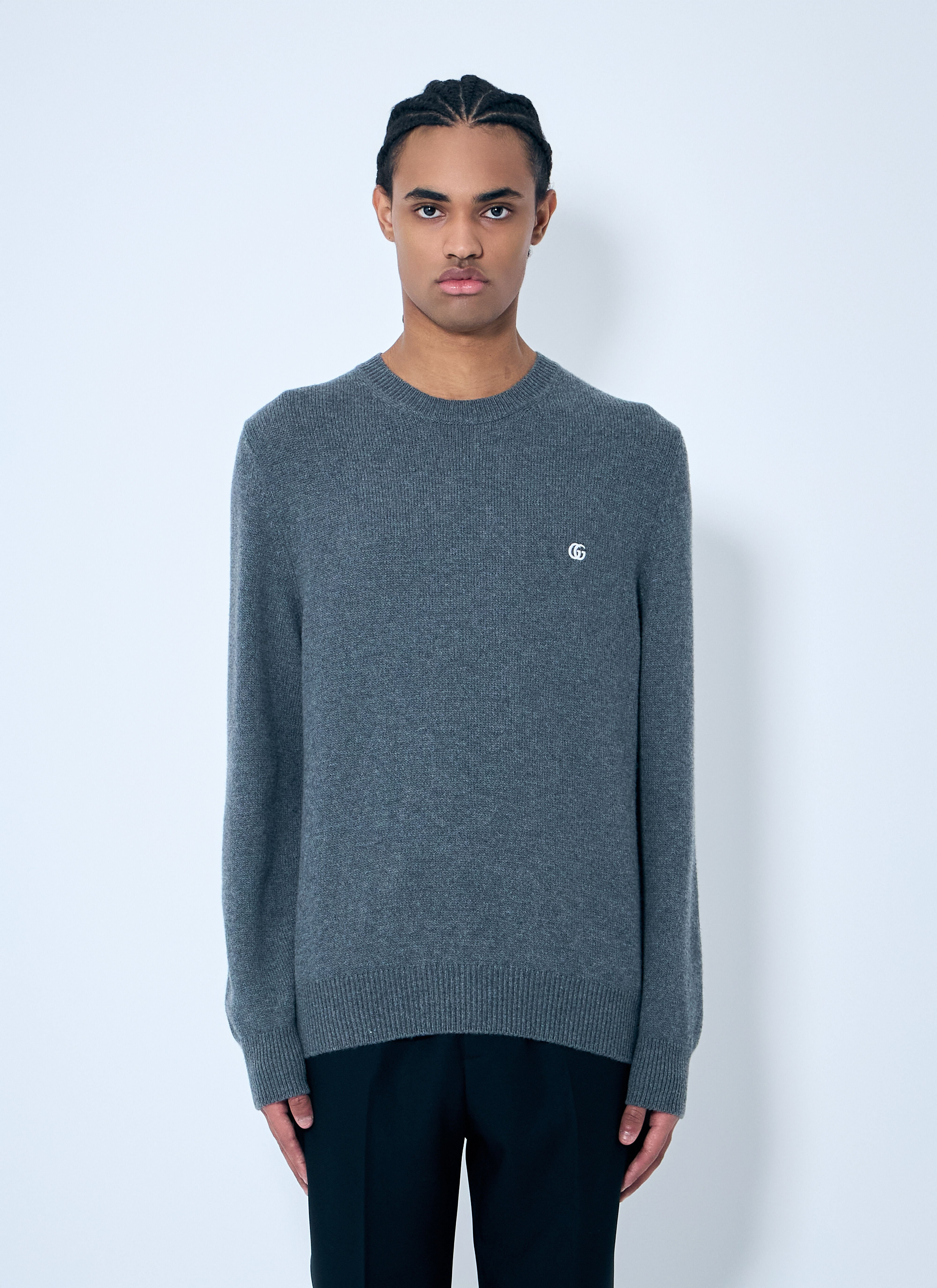 Logo Embroidered Sweater - 1
