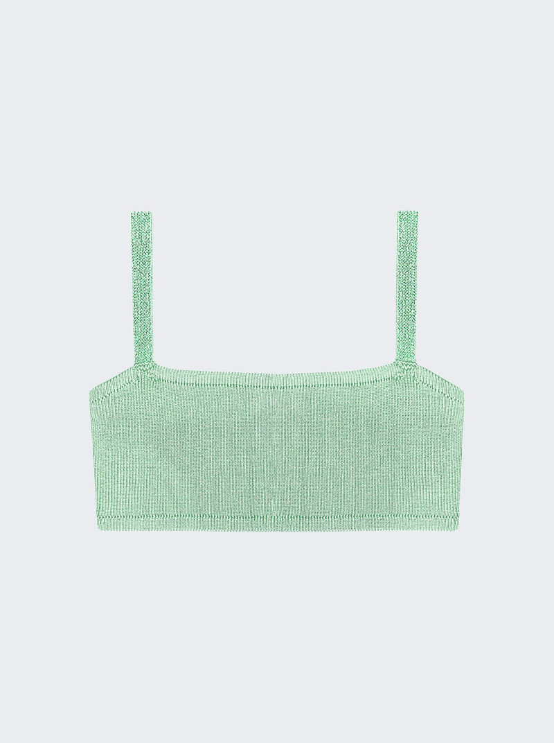 Knit Bandeau Eucalyptus And Pine 1
