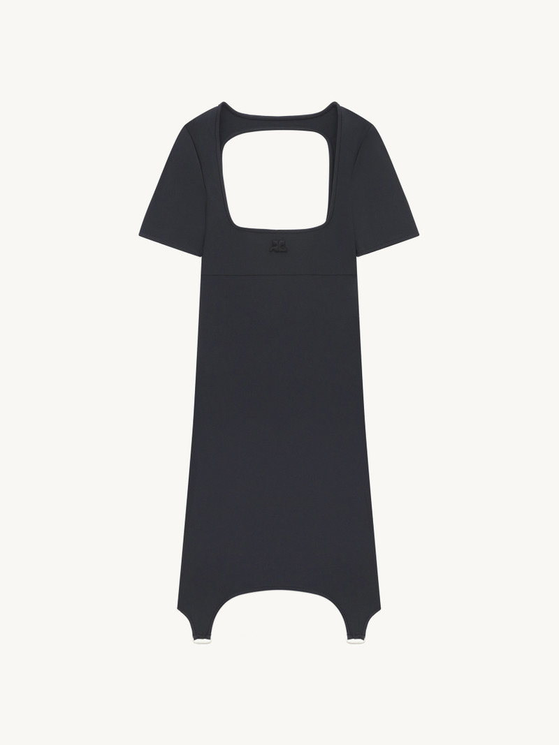 TECH JERSEY A-LINE DRESS 1