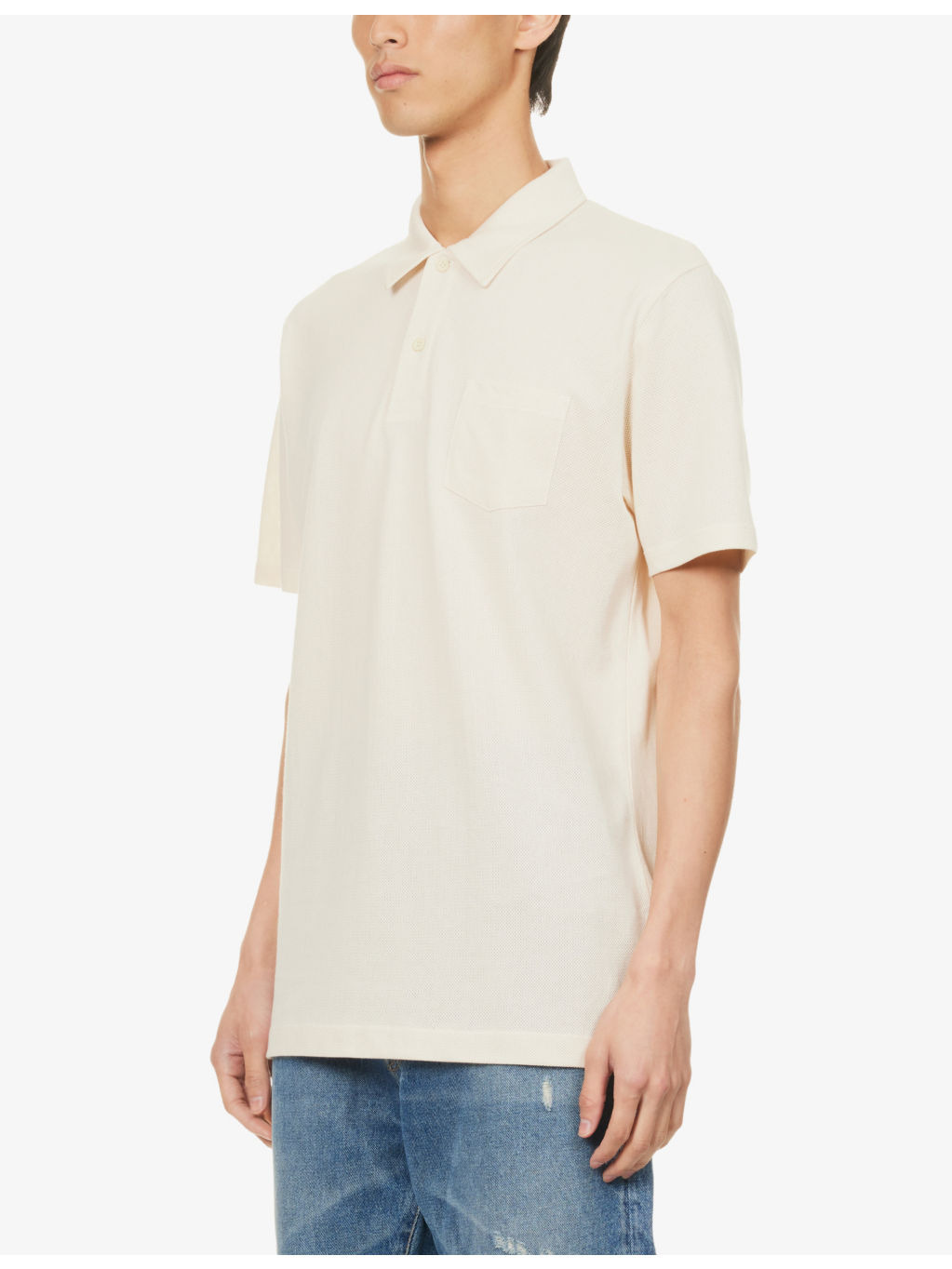 Riviera regular-fit cotton-jersey polo shirt - 3