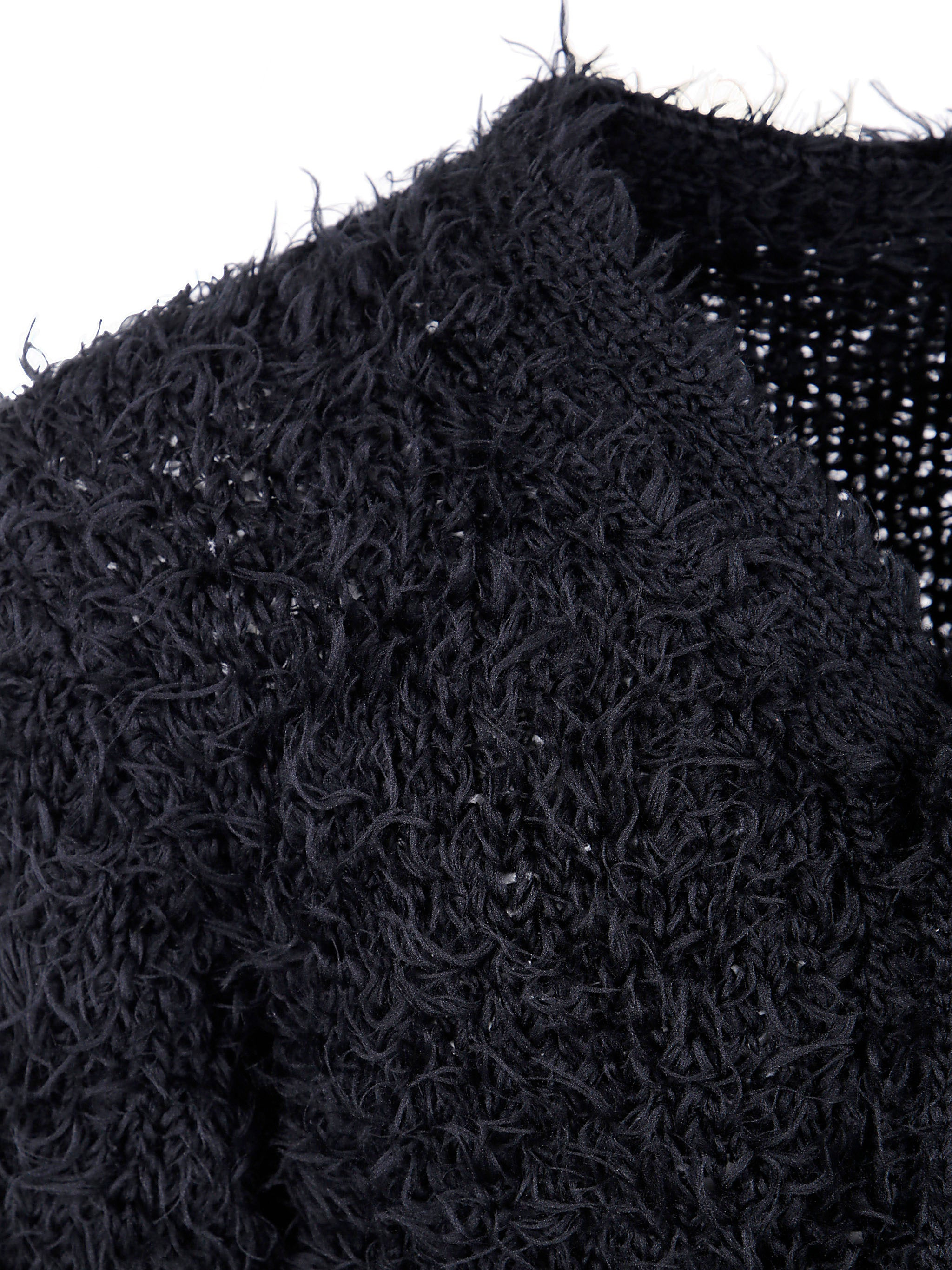 Sacai Men Furry Knit Cardigan - 3