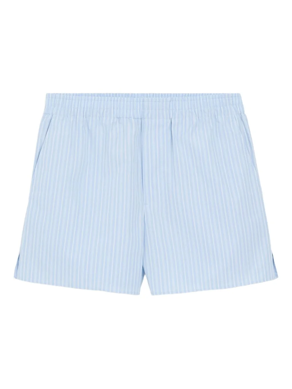 STRIPED ELASTICATED SHORTS - 1