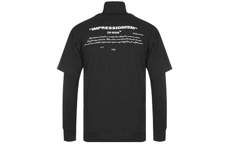 Off-White Pattern Printing Zipper lapel Long Sleeves OMAB027R191850081088 - 2