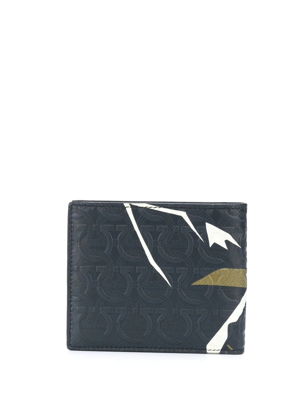 gancini embossed bill-fold wallet - 2