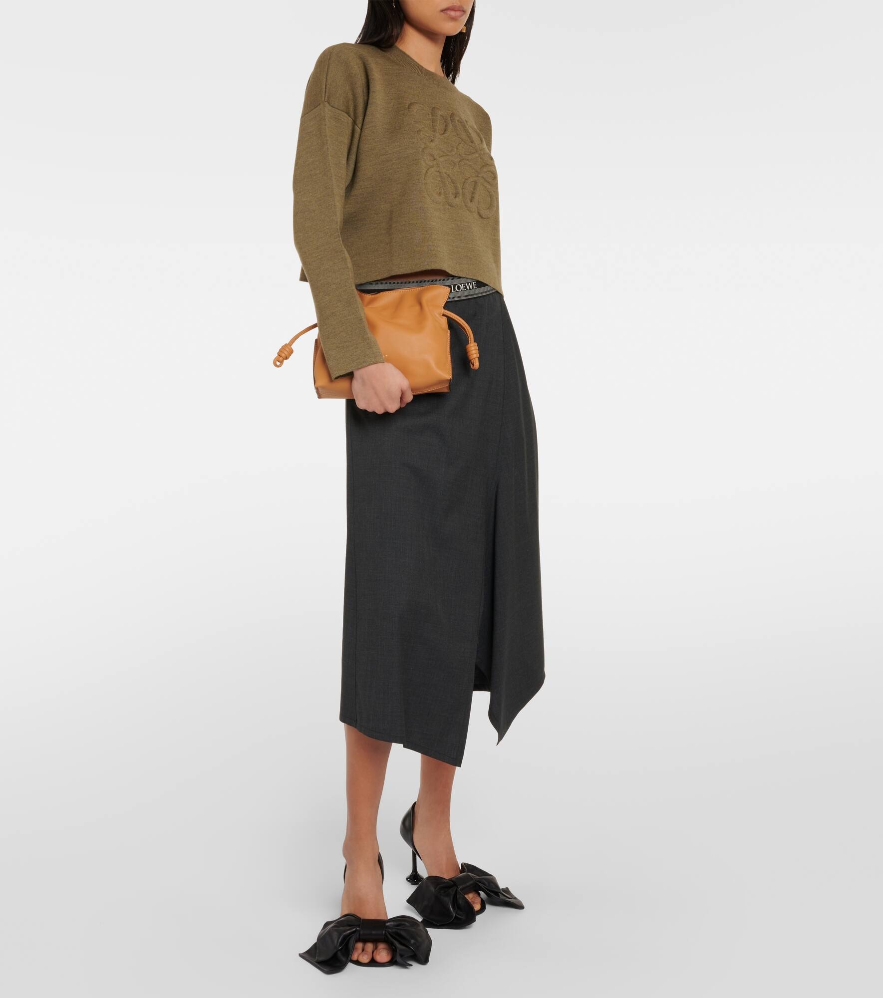Flamenco Mini leather clutch - 5
