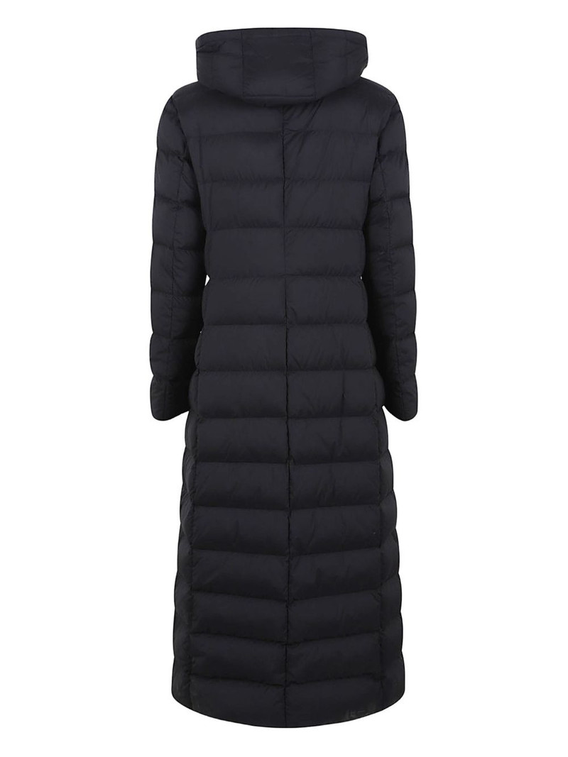 Herno hooded buttoned jacket outlook