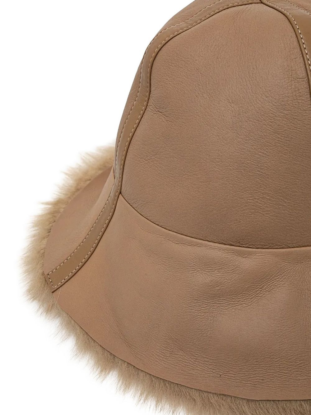 fur-trim hat - 2