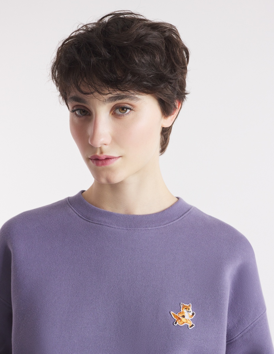 SPEEDY FOX PATCH COMFORT SWEATSHIRT - 4