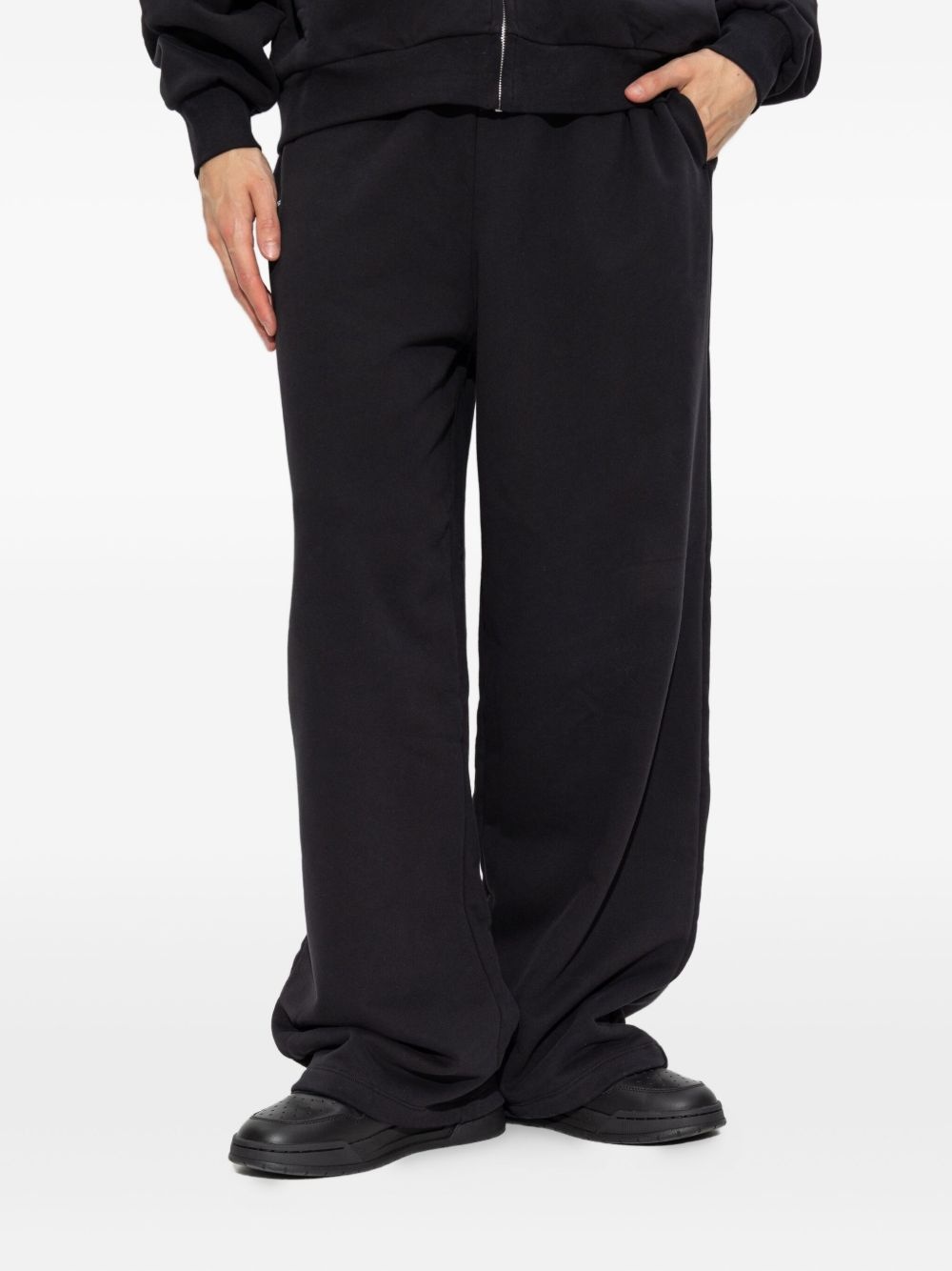 elasticated-waistband track pants - 2