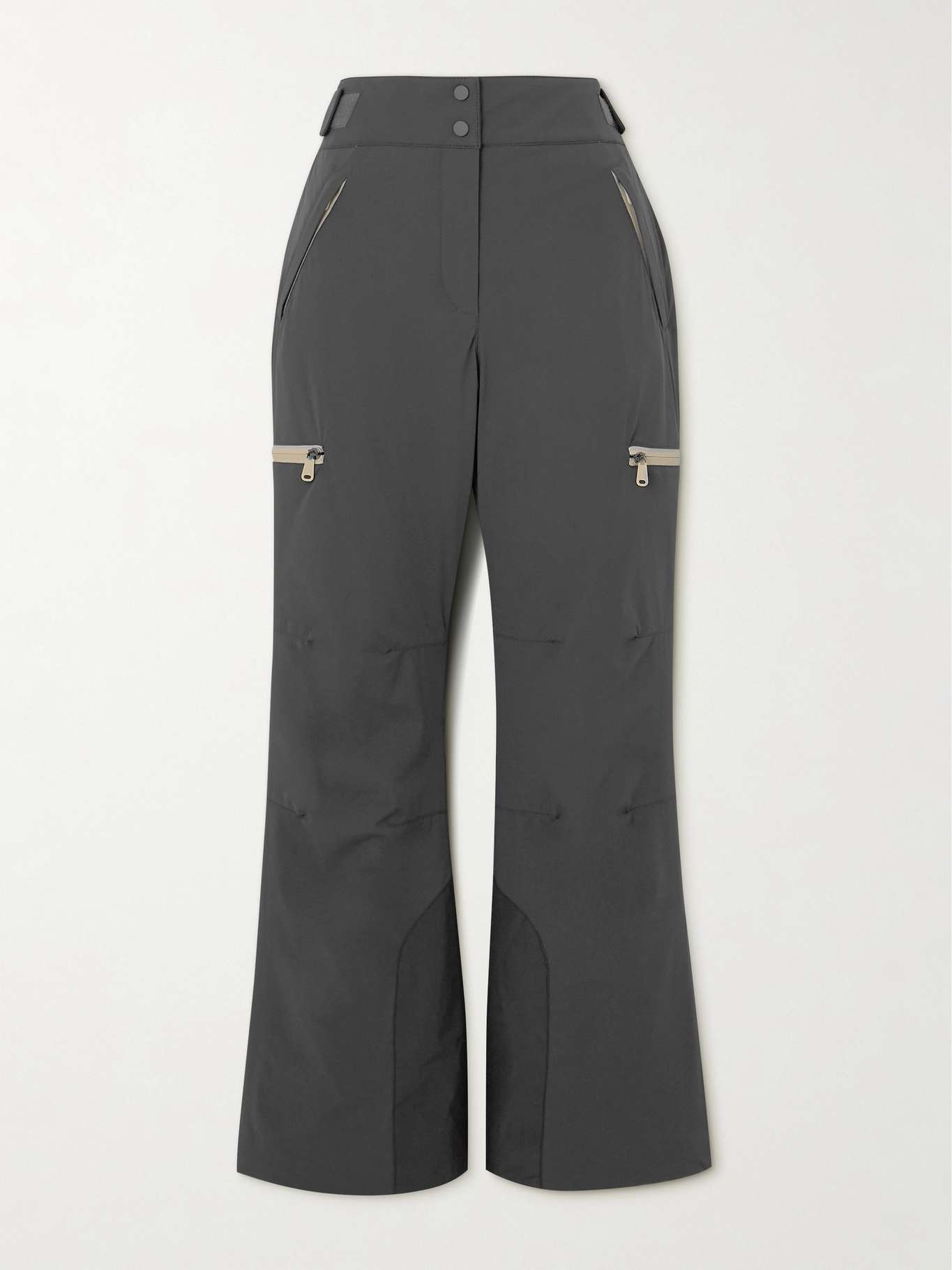 Bead-embellished flared ski pants - 1