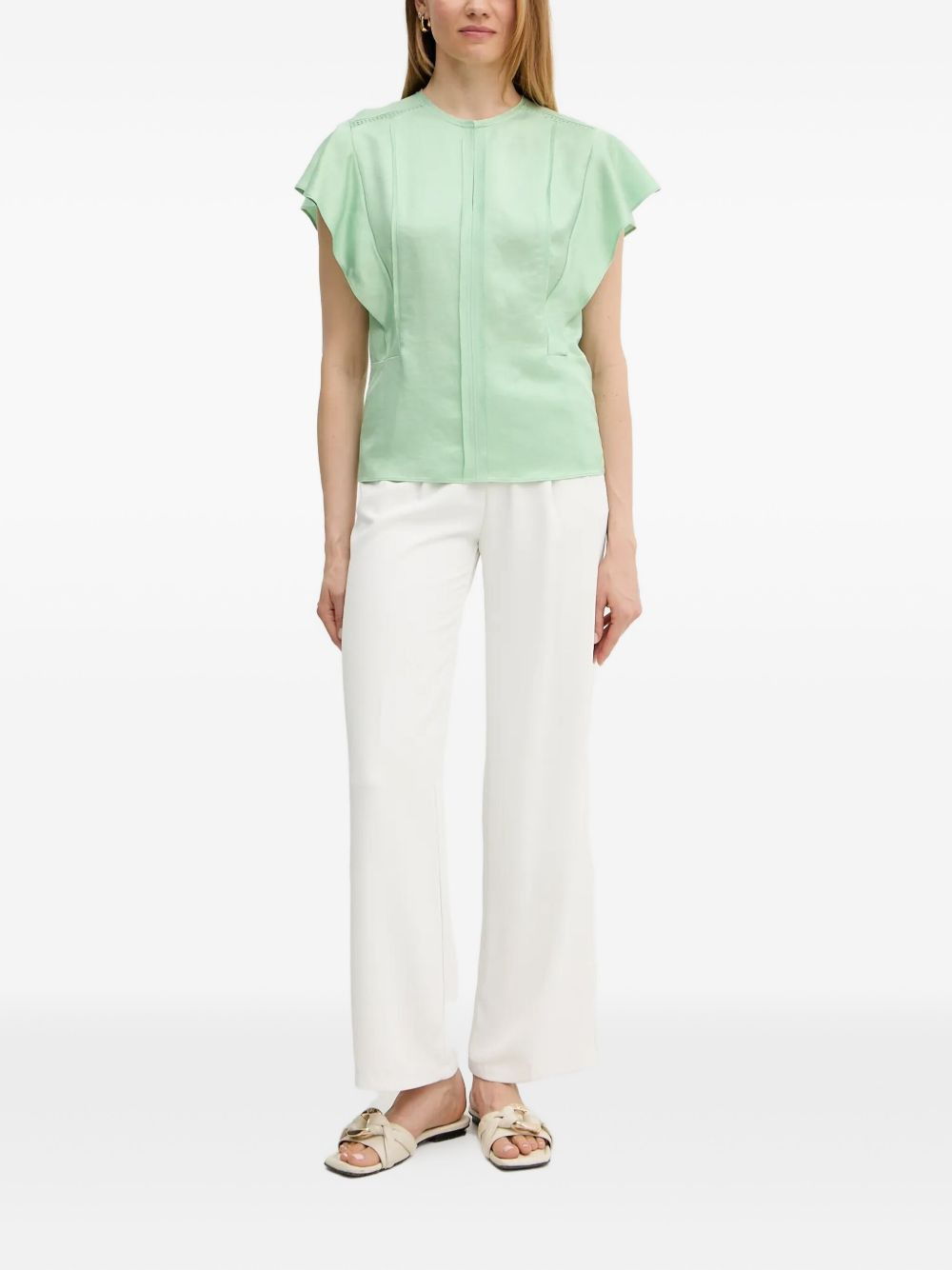 flutter-sleeve top - 2
