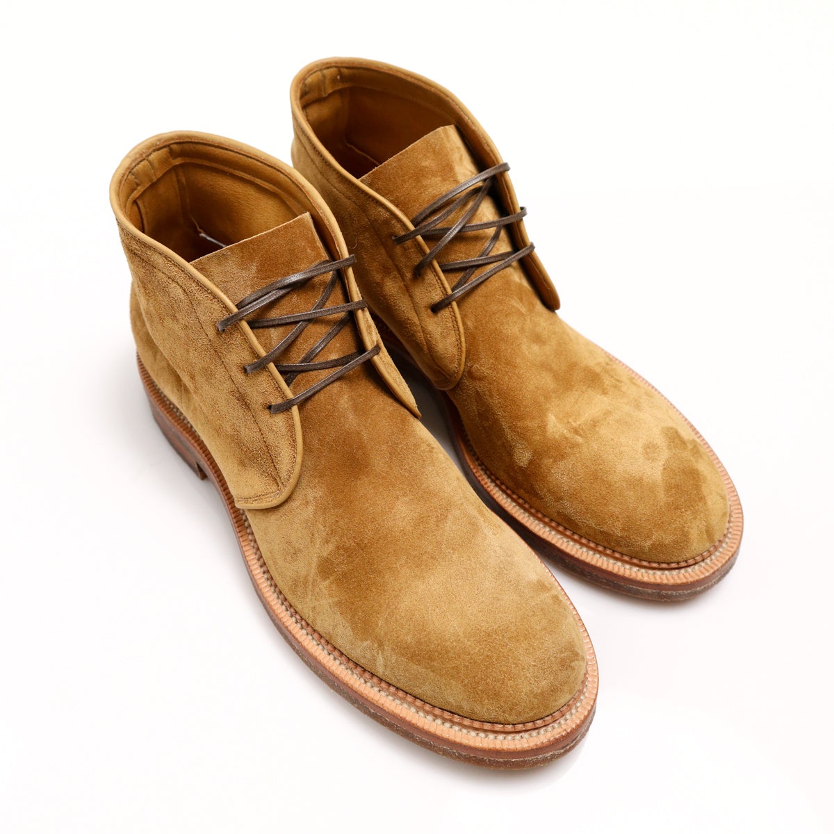 Uplands Boot Unlined Tobacco Papillon Suede - 3
