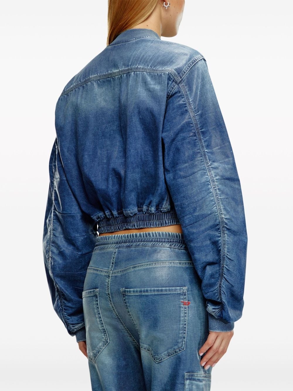 De-Khlo-S Track denim bomber jacket - 4