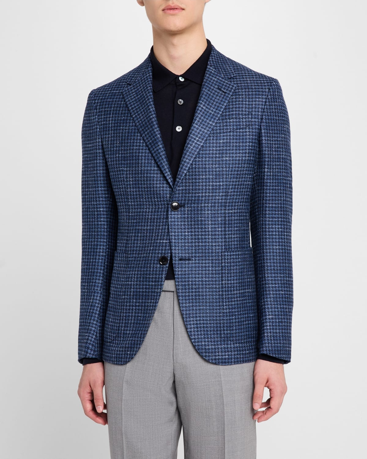 Men's Houndstooth Sport Coat - 4